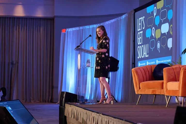 women leading travel forum